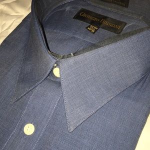 Brand new Giorgio Bissoni shirt 17 1/2 34/35